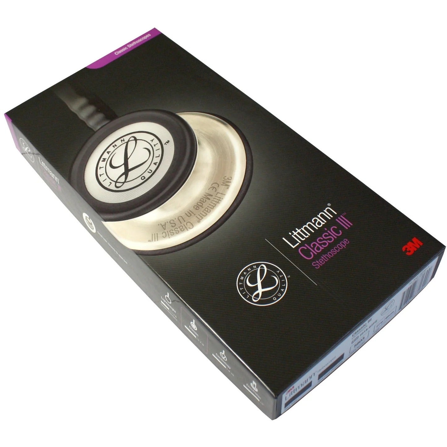 Stéthoscope 3M™ Littmann® Classic III™, All Black Edition