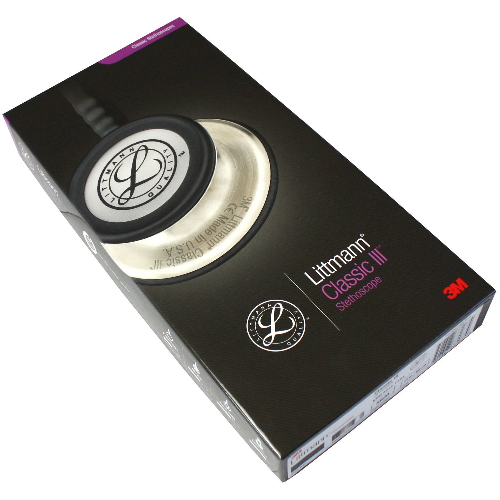 Stéthoscope 3M™ Littmann® Classic III™, Noir