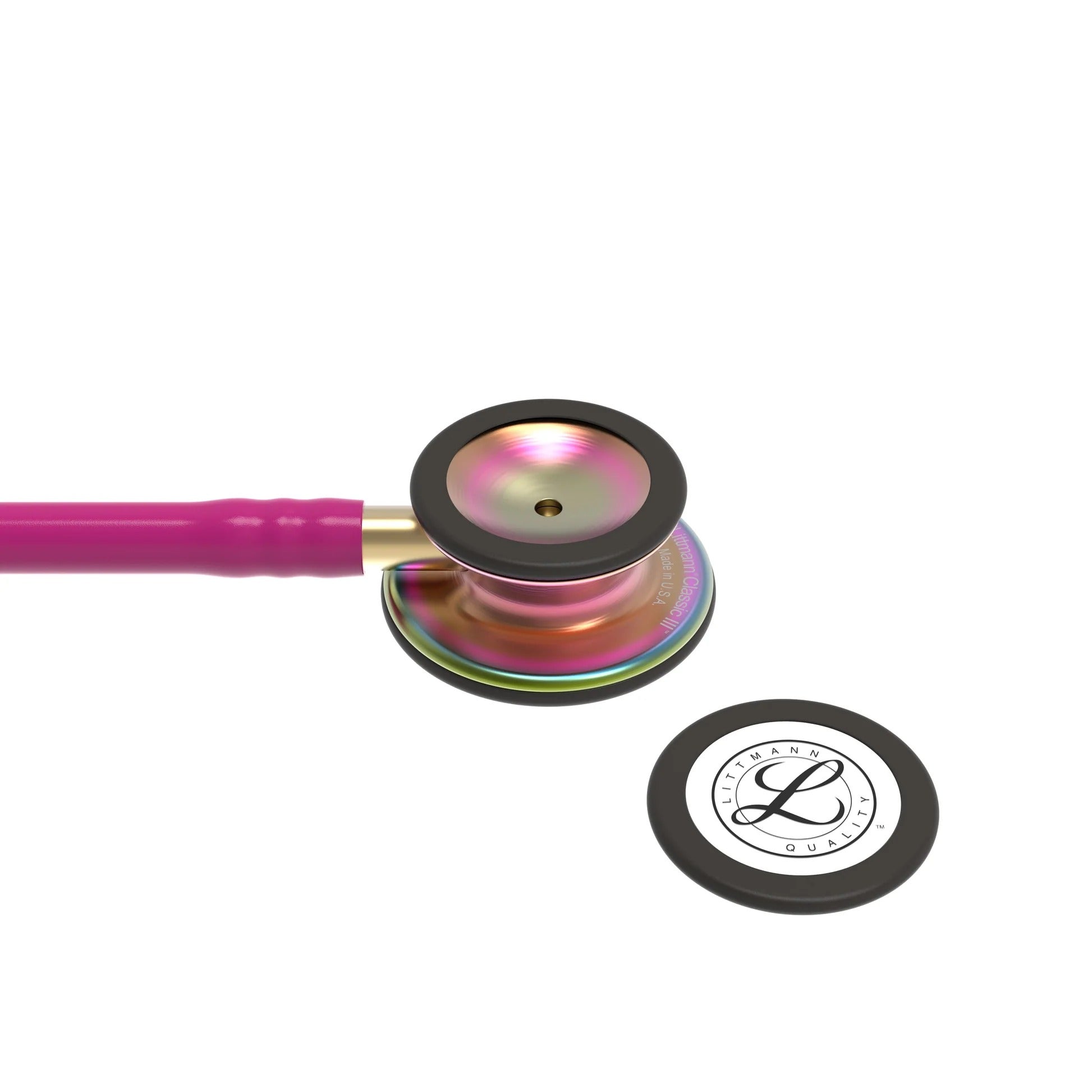 Stéthoscope 3M™ Littmann® Classic III™, Framboise Rainbow