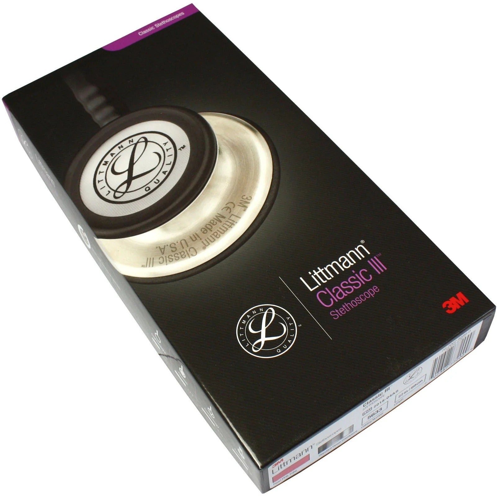 Stéthoscope 3M™ Littmann® Classic III™, Rose Nacré