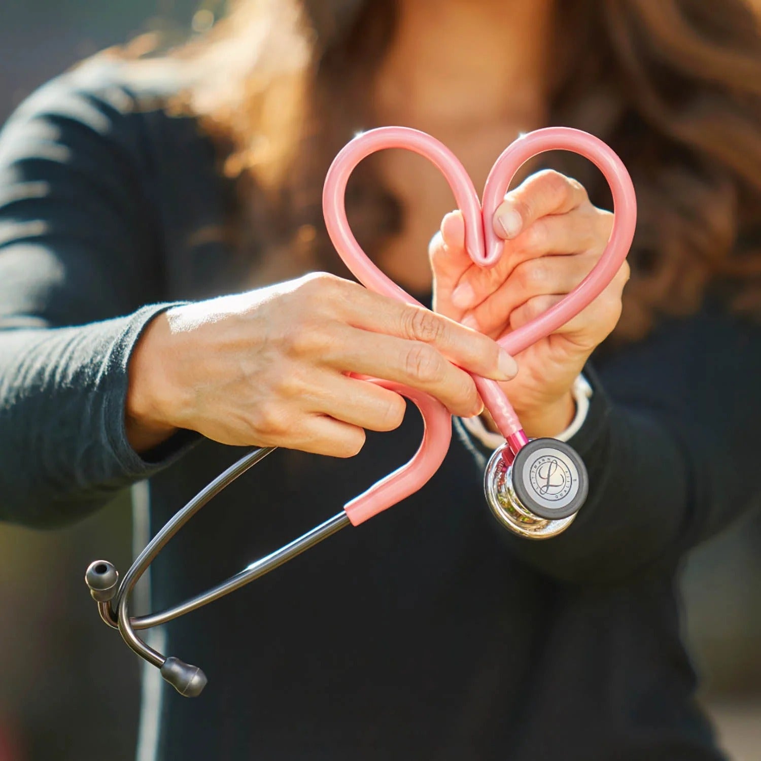 Stéthoscope 3M™ Littmann® Classic III™, Rose Nacré