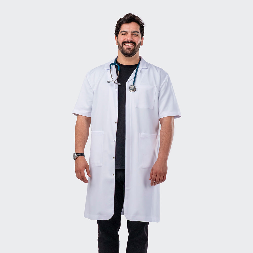 Blouse PRO™ Demi Manches Col Chemisier - Homme