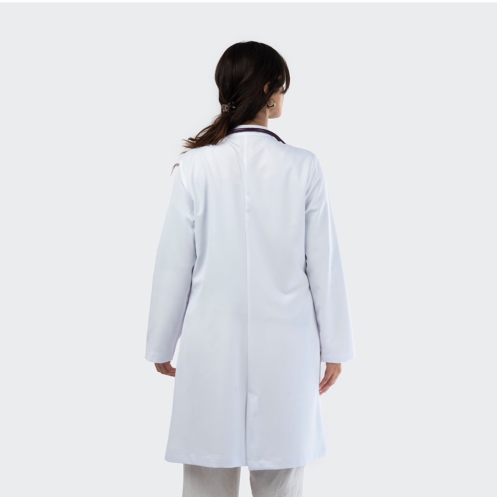 Blouse PRO™ Manches Longues Col Officier - Femme
