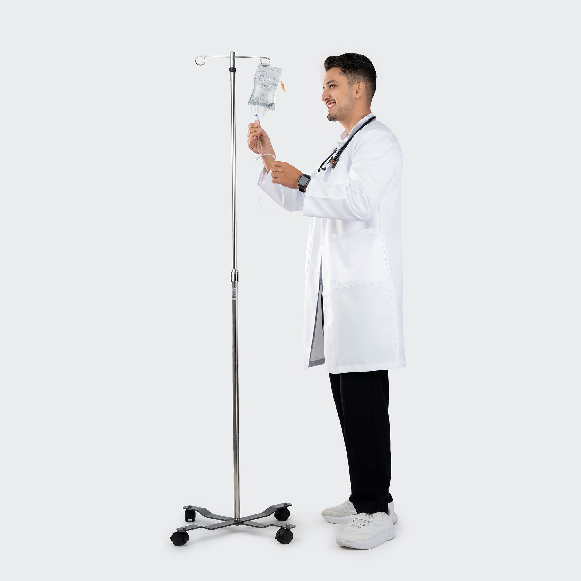 Blouse PRO™ Manches Longues Col Officier - Homme