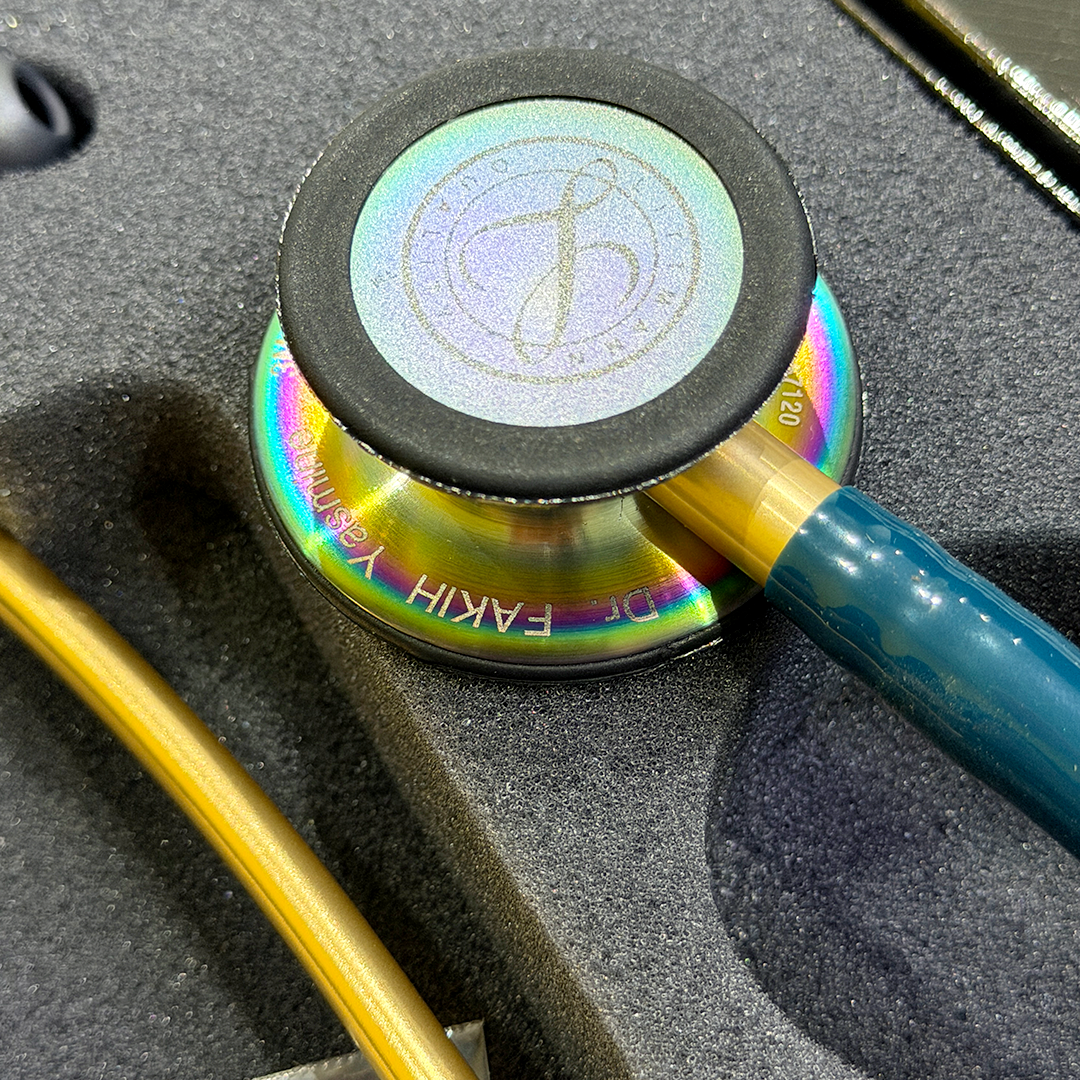 Stéthoscope Littmann Classic III personnalisé au Maroc avec gravure laser à 100 DH