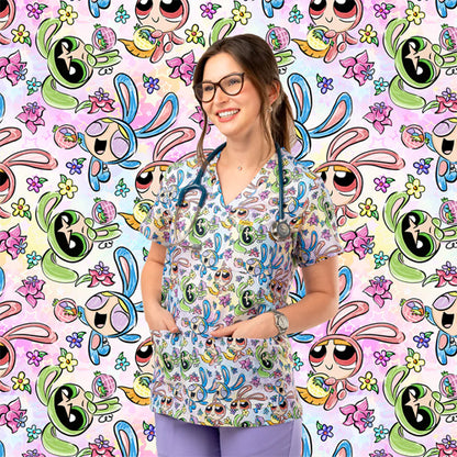 Pyjama de bloc Prints imprimé femme The Powerpuff Girls