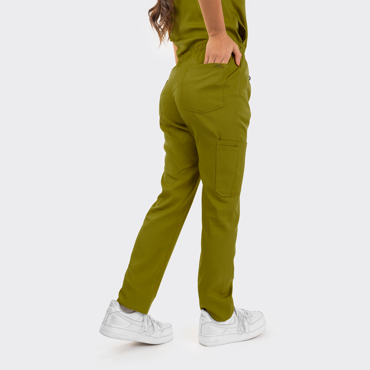 Pyjama de Bloc Col V Stretch - Femme