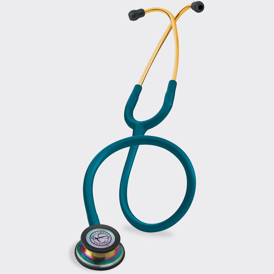 Stéthoscope 3M™ Littmann® Classic III™, Bleu Caraïbes Rainbow Edition