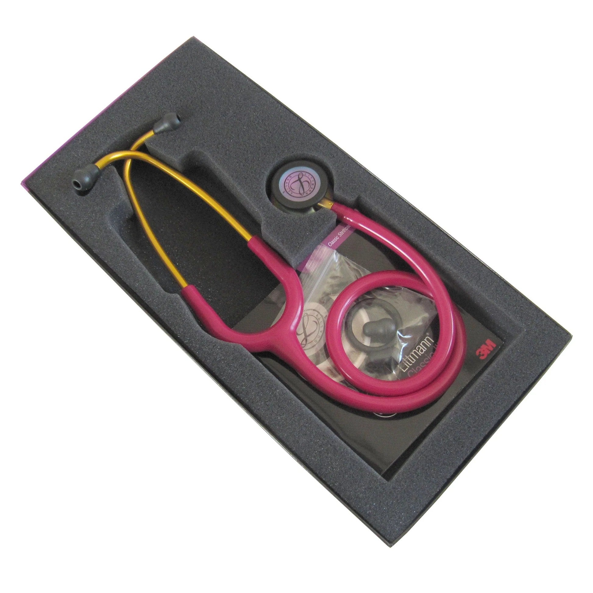Stéthoscope 3M™ Littmann® Classic III™, Framboise Rainbow