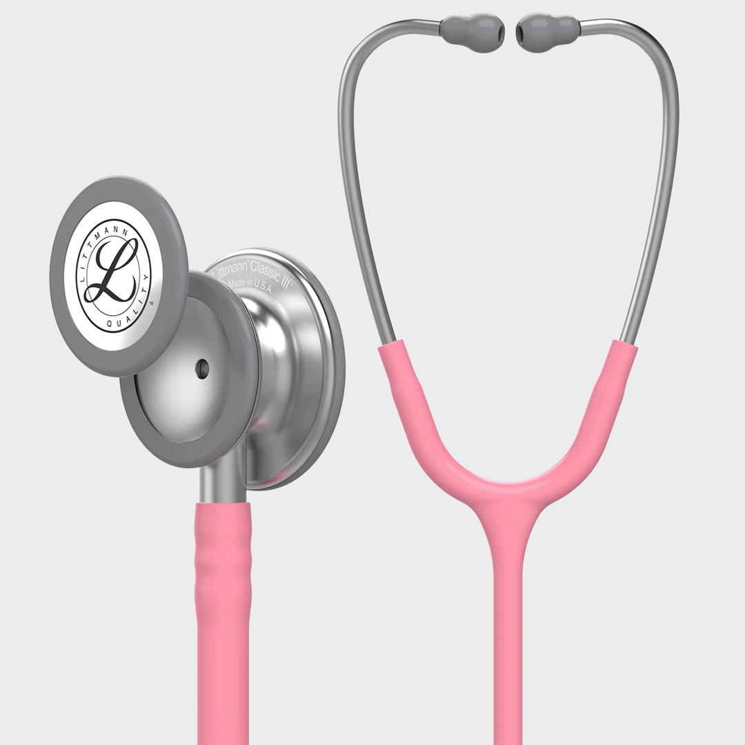 Stéthoscope 3M™ Littmann® Classic III™, Rose Nacré