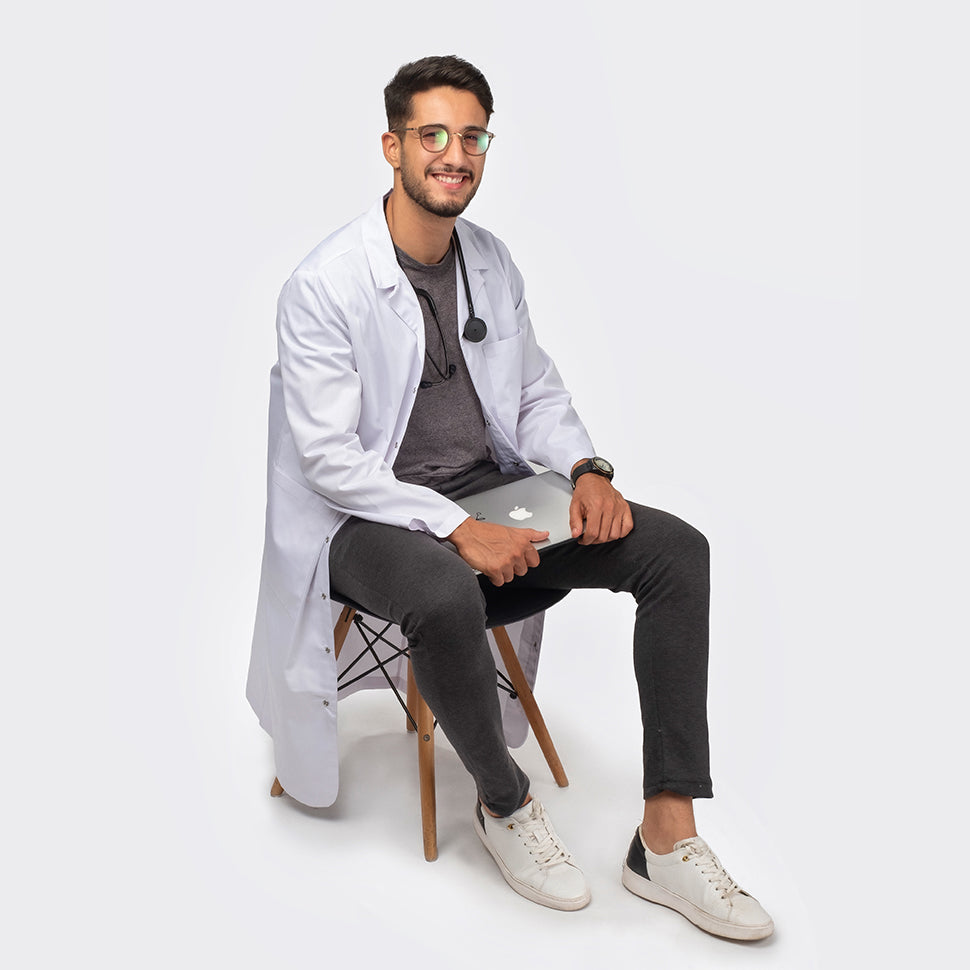 Blouse Manches Longues Col Chemisier - Homme