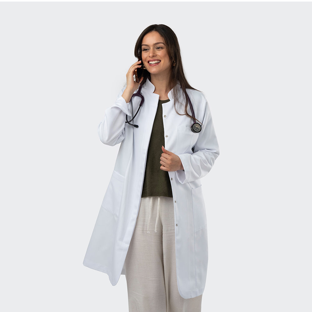 Blouse PRO™ Manches Longues Col Officier - Femme
